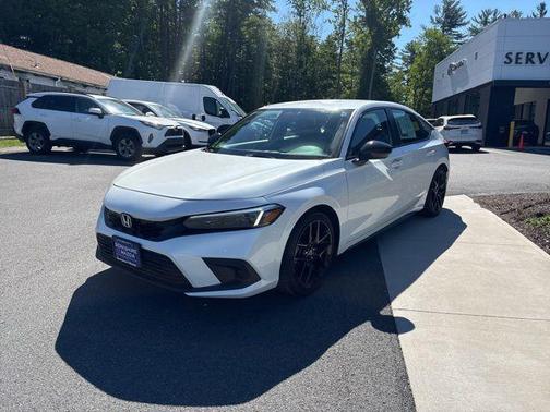 White 2023 Honda Civic Sport