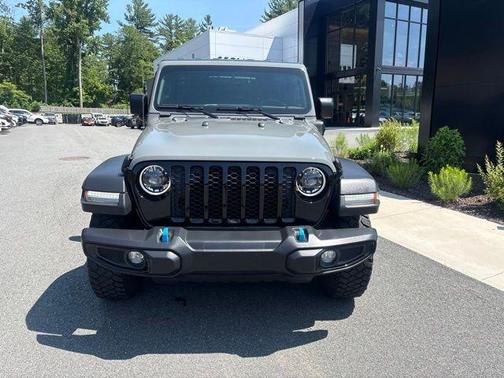 Sting Gray Clearcoat 2023 Jeep Wrangler 4xe Base