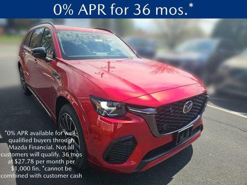 Soul Red Crystal Metallic 2026 Mazda CX-70 3.3 TURBO S PREMIUM