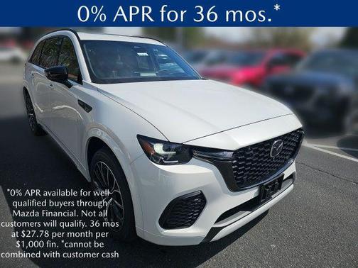 Rhodium White Premium 2026 Mazda CX-70 3.3 TURBO S PREMIUM