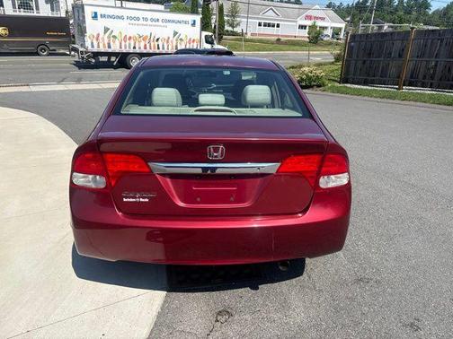 Red 2011 Honda Civic LX