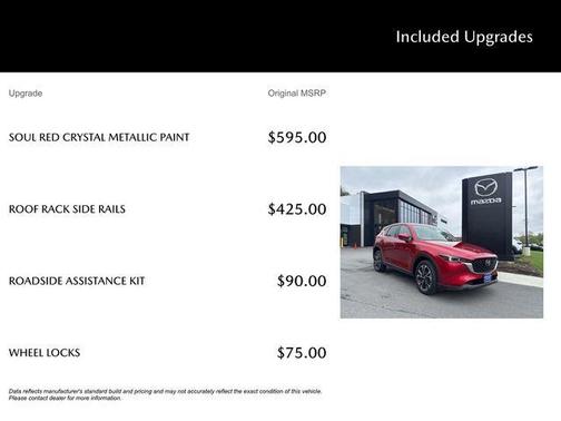Soul Red Crystal Metallic 2023 Mazda CX-5 2.5 S Premium