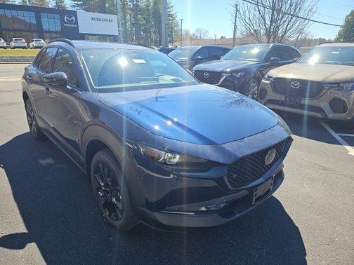 Deep Crystal Blue Mica 2026 Mazda CX-30 Premium Package