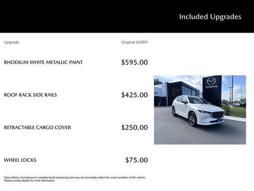 Rhodium White Metallic 2024 Mazda CX-5 2.5 Turbo Signature
