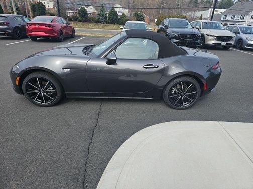Machine Gray Metallic 2026 Mazda MX-5 Miata Grand Touring