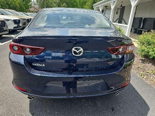 Deep Crystal Blue Mica 2026 Mazda Mazda3 FWD w/Preferred Package