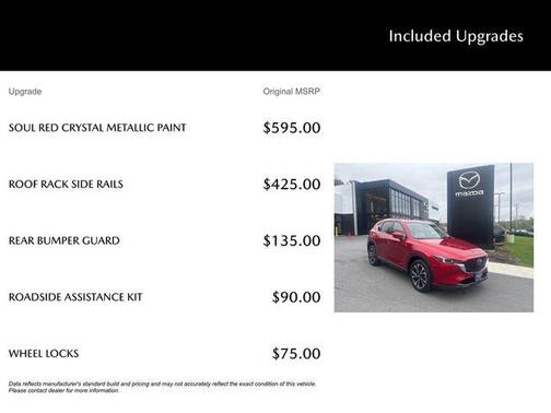 Soul Red Crystal Metallic 2023 Mazda CX-5 2.5 S Premium Plus Package