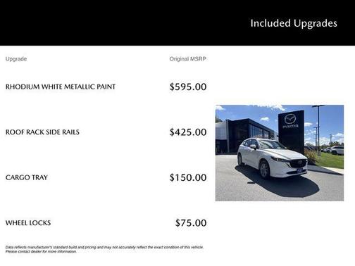 Rhodium White Metallic 2024 Mazda CX-5 2.5 S Preferred Package