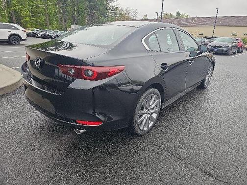 Jet Black Mica 2026 Mazda Mazda3 FWD w/Preferred Package