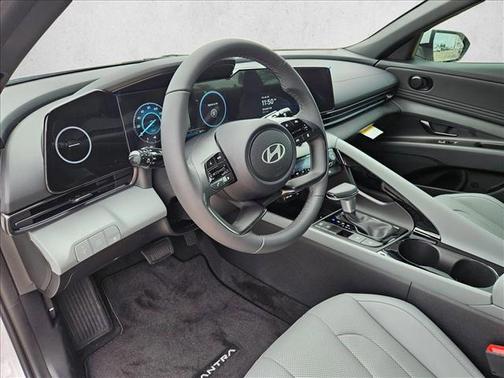 Serenity White 2025 Hyundai ELANTRA HEV Limited