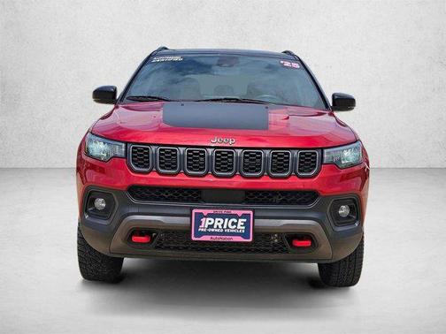 Red Hot Pearlcoat 2025 Jeep Compass Trailhawk