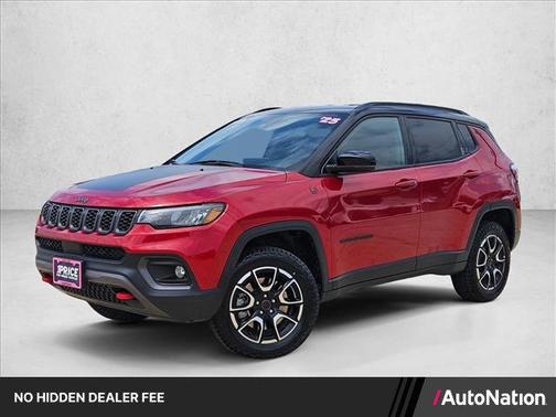 Red Hot Pearlcoat 2025 Jeep Compass Trailhawk
