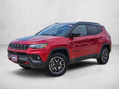 Red Hot Pearlcoat 2025 Jeep Compass Trailhawk