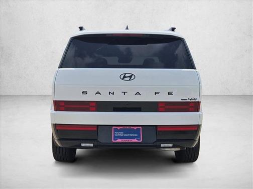 Serenity White 2026 Hyundai SANTA FE HEV Calligraphy