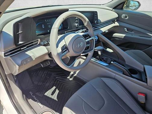 Serenity White 2025 Hyundai ELANTRA Sport