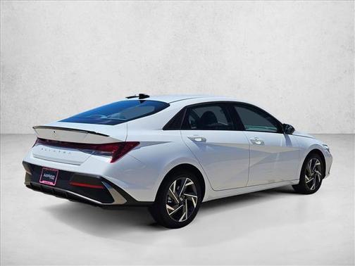 Serenity White 2025 Hyundai ELANTRA Sport