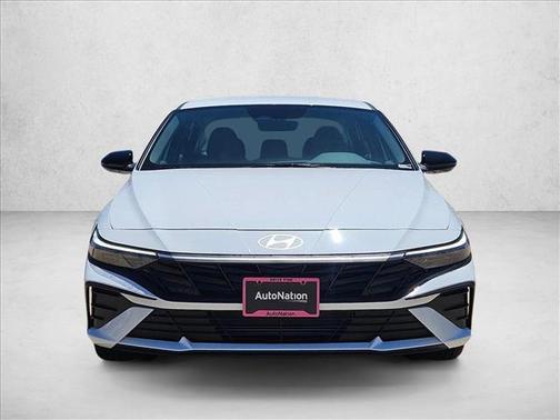 Serenity White 2025 Hyundai ELANTRA Sport