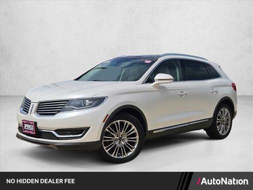 White Platinum Metallic Tri-Coat 2018 Lincoln MKX Reserve