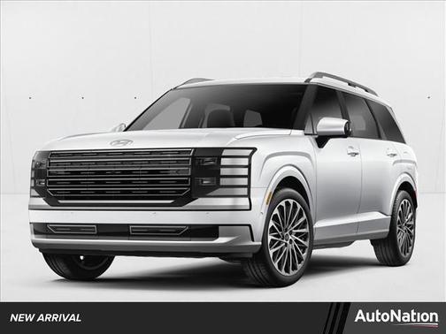 Creamy White Pearl 2026 Hyundai Palisade Hybrid Calligraphy