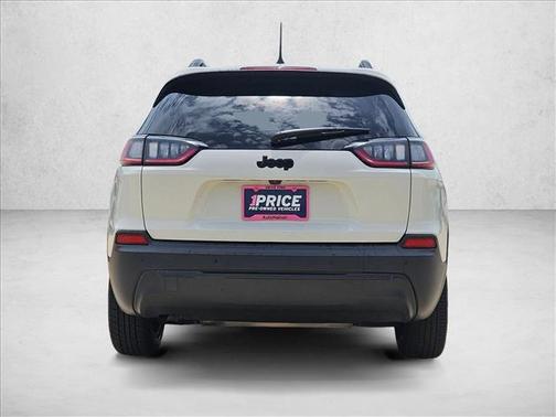 Pearl White Pearlcoat 2019 Jeep Cherokee Altitude