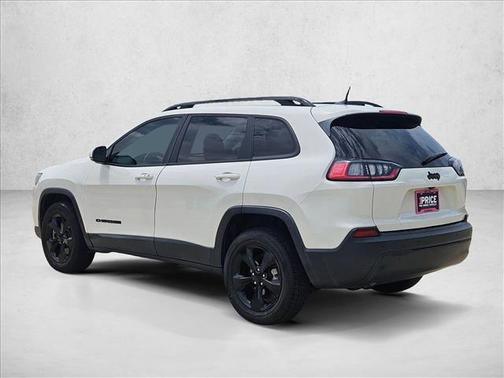 Pearl White Pearlcoat 2019 Jeep Cherokee Altitude