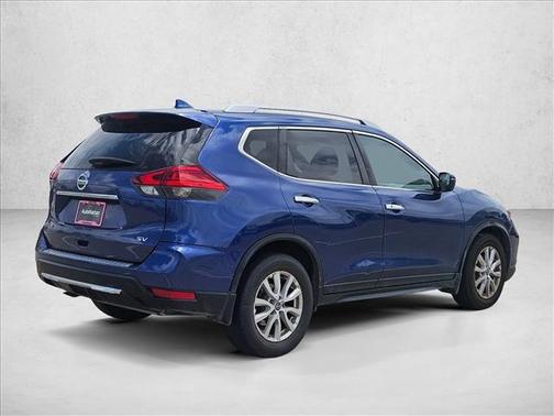 Caspian Blue 2017 Nissan Rogue SV