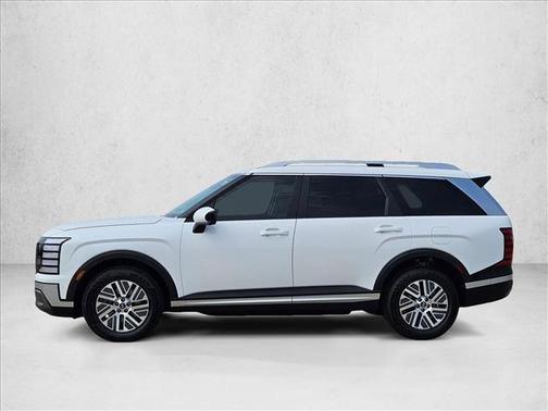 Creamy White Pearl 2026 Hyundai Palisade Hybrid Blue SEL Premium 7P