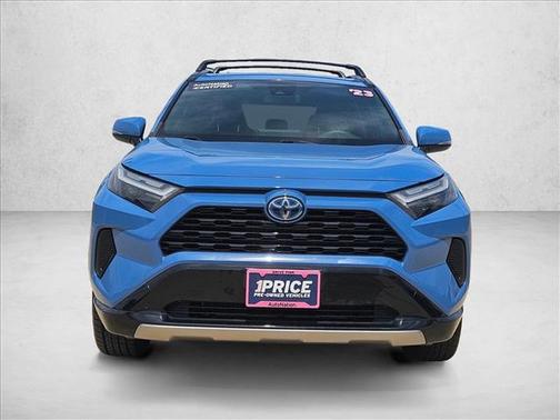 Cavalry Blue 2023 Toyota RAV4 Hybrid SE