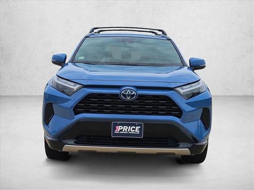 Cavalry Blue 2023 Toyota RAV4 Hybrid SE