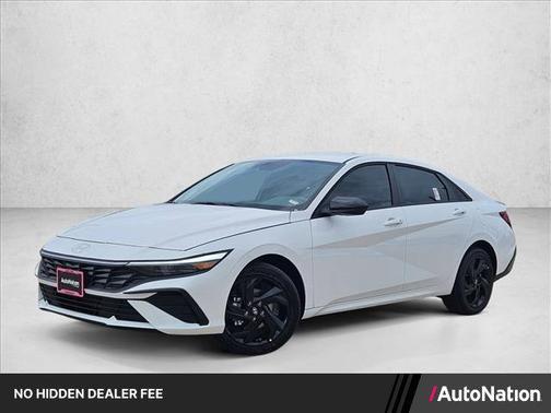 Serenity White Pearl 2026 Hyundai ELANTRA Sport