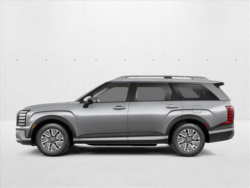 Typhoon Silver Metallic 2026 Hyundai Palisade Hybrid Blue SEL 7P