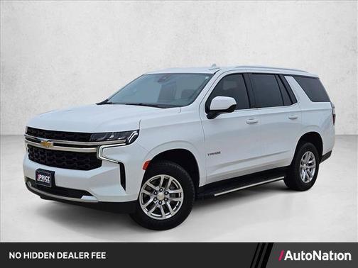 Summit White 2021 Chevrolet Tahoe LS