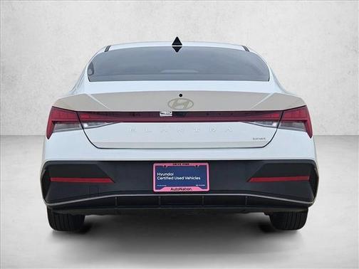 Serenity White 2025 Hyundai ELANTRA HEV Blue