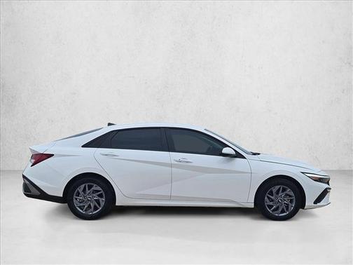 Serenity White 2025 Hyundai ELANTRA HEV Blue