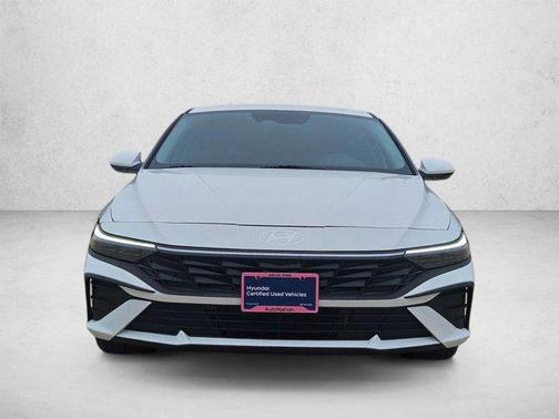 Serenity White 2025 Hyundai ELANTRA HEV Blue
