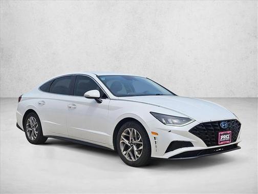 Quartz White 2020 Hyundai SONATA SEL