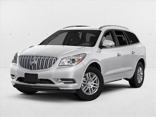White Frost Tricoat 2017 Buick Enclave Leather