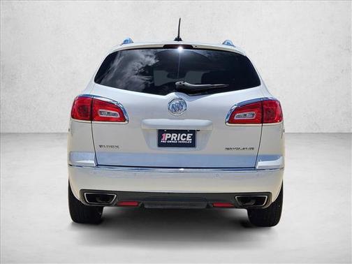 White Frost Tricoat 2017 Buick Enclave Leather