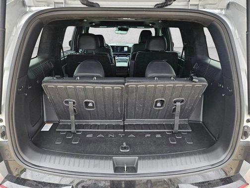 Shimmering Silver 2025 Hyundai SANTA FE HEV Calligraphy