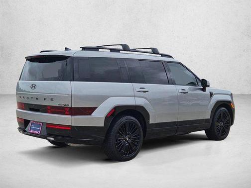Shimmering Silver 2025 Hyundai SANTA FE HEV Calligraphy