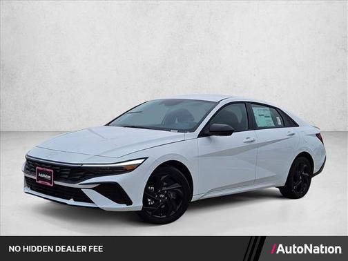 Serenity White Pearl 2026 Hyundai ELANTRA Sport
