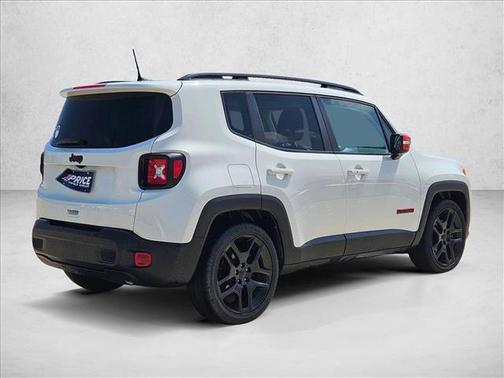 Alpine White Clearcoat 2020 Jeep Renegade Orange Edition FWD