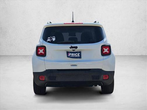 Alpine White Clearcoat 2020 Jeep Renegade Orange Edition FWD