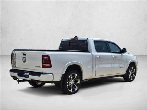 Ivory White Tri-Coat Pearlcoat 2020 RAM 1500 Longhorn