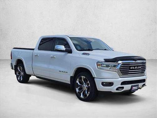 Ivory White Tri-Coat Pearlcoat 2020 RAM 1500 Longhorn