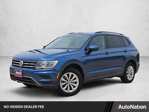 Silk Blue Metallic 2020 Volkswagen Tiguan 2.0T S