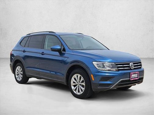Silk Blue Metallic 2020 Volkswagen Tiguan 2.0T S