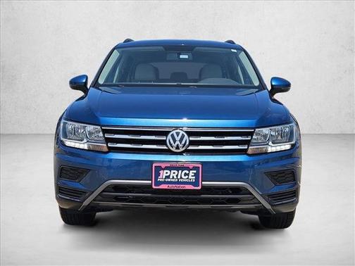 Silk Blue Metallic 2020 Volkswagen Tiguan 2.0T S