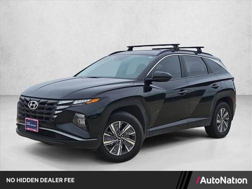 Black Pearl 2024 Hyundai TUCSON Hybrid Blue