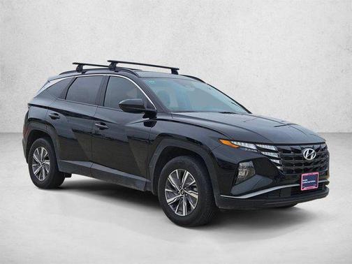 Black Pearl 2024 Hyundai TUCSON Hybrid Blue